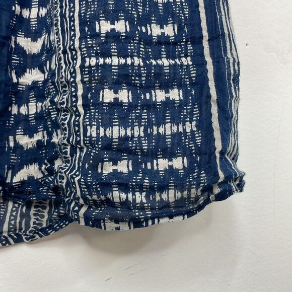 Eddie Bauer Blue and White Geometric Patterned Sleeveless Top size T2XL - Picture 9 of 13